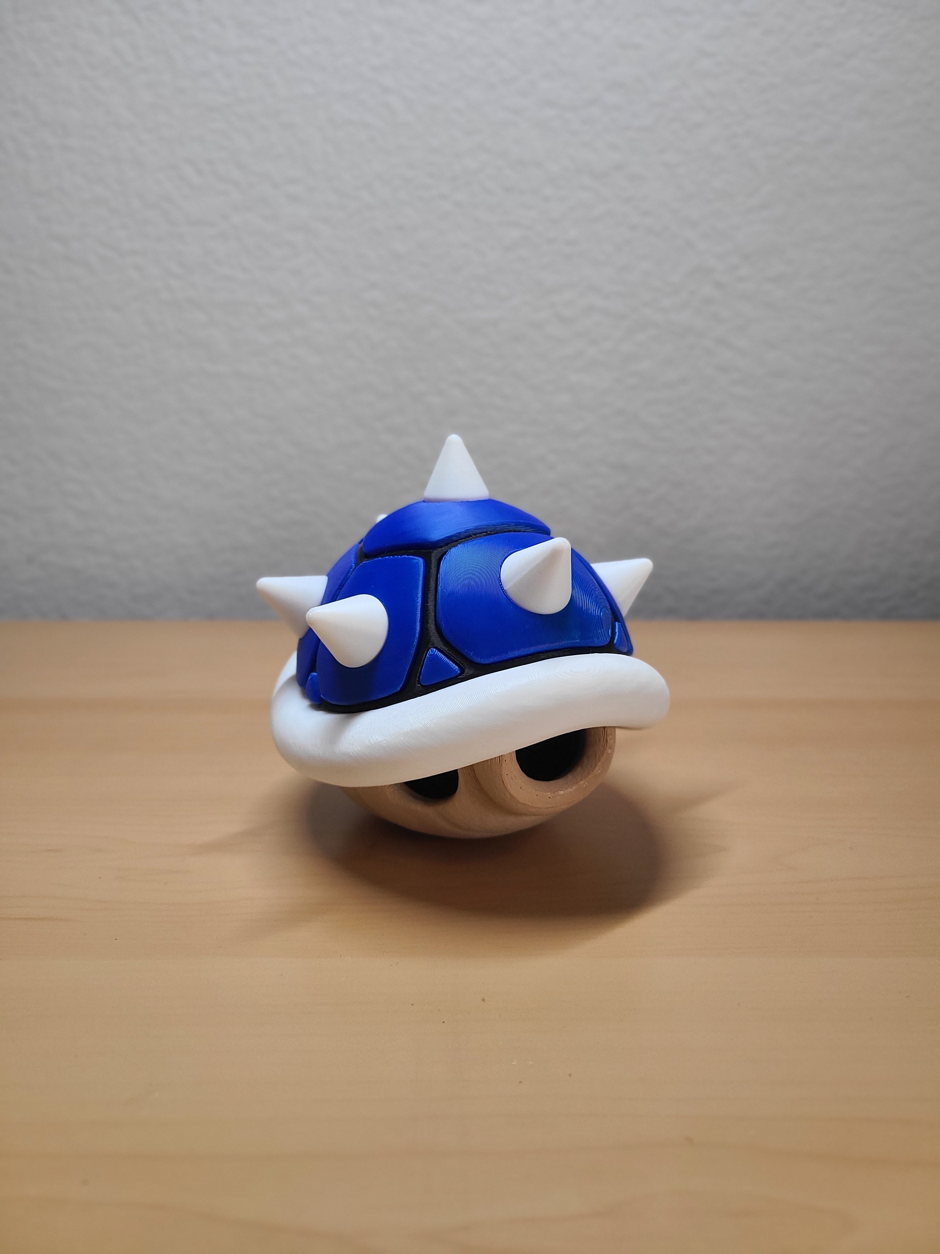 Blue Spiny Shell - Mario Kart Inspired Collectible