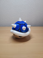 Blue Spiny Shell - Mario Kart Inspired Collectible