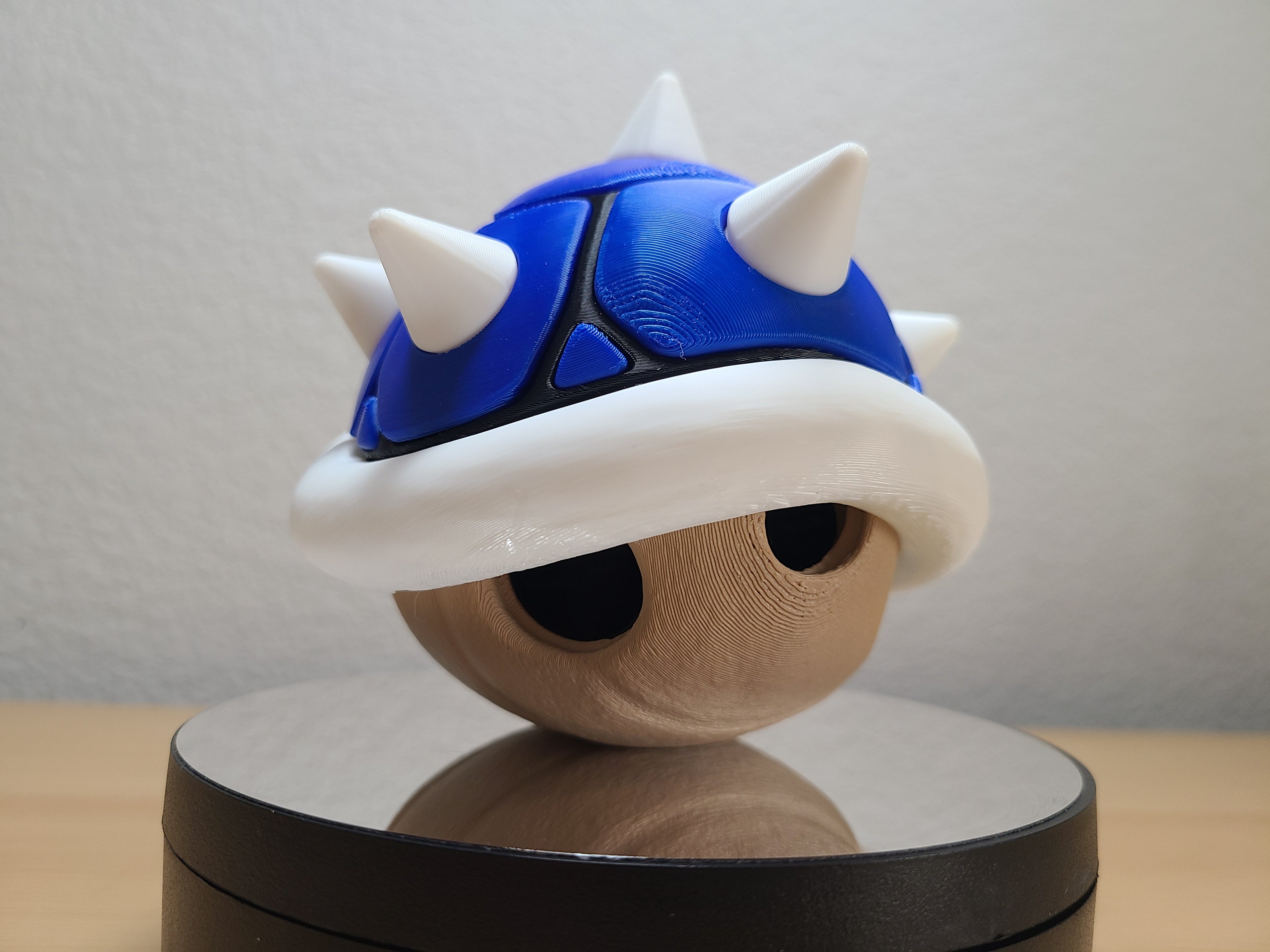 Blue Spiny Shell - Mario Kart Inspired Collectible