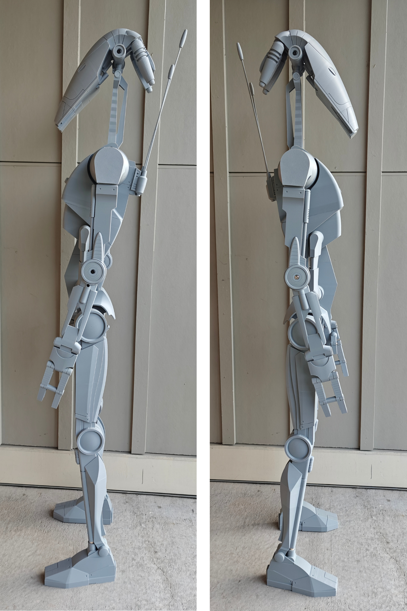 Life-Size B1 Battle Droid Kit | 3D Printed Replica