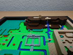 Legend of Zelda: A Link to the Past Light World Map Wall Art – Retro Gaming Deco