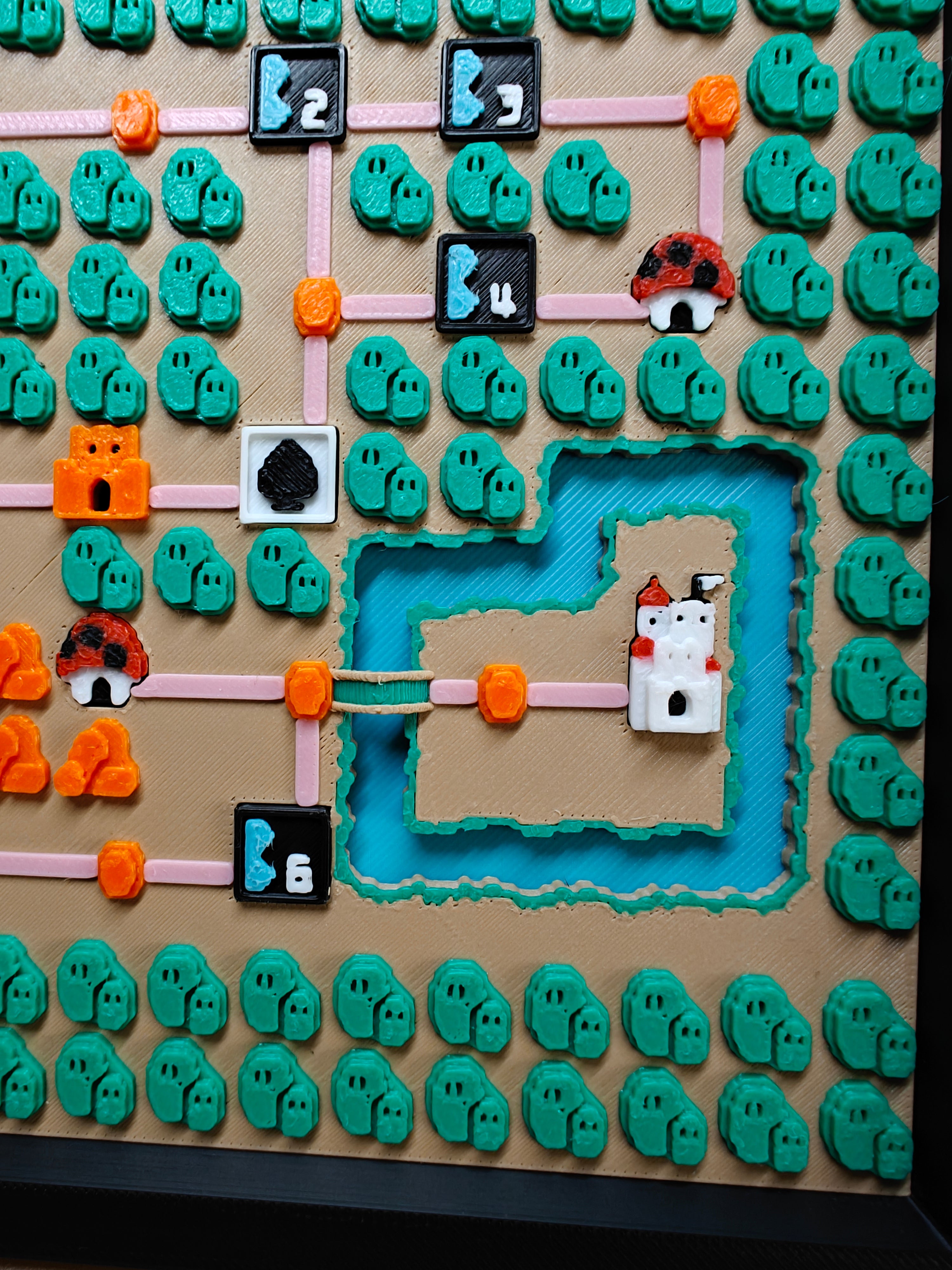 Super Mario Bros 3 World 1 Wall Art – Retro Gaming Decor