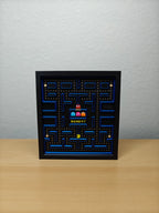 Pac-Man Level Wall Art – Retro Arcade Gaming Decor