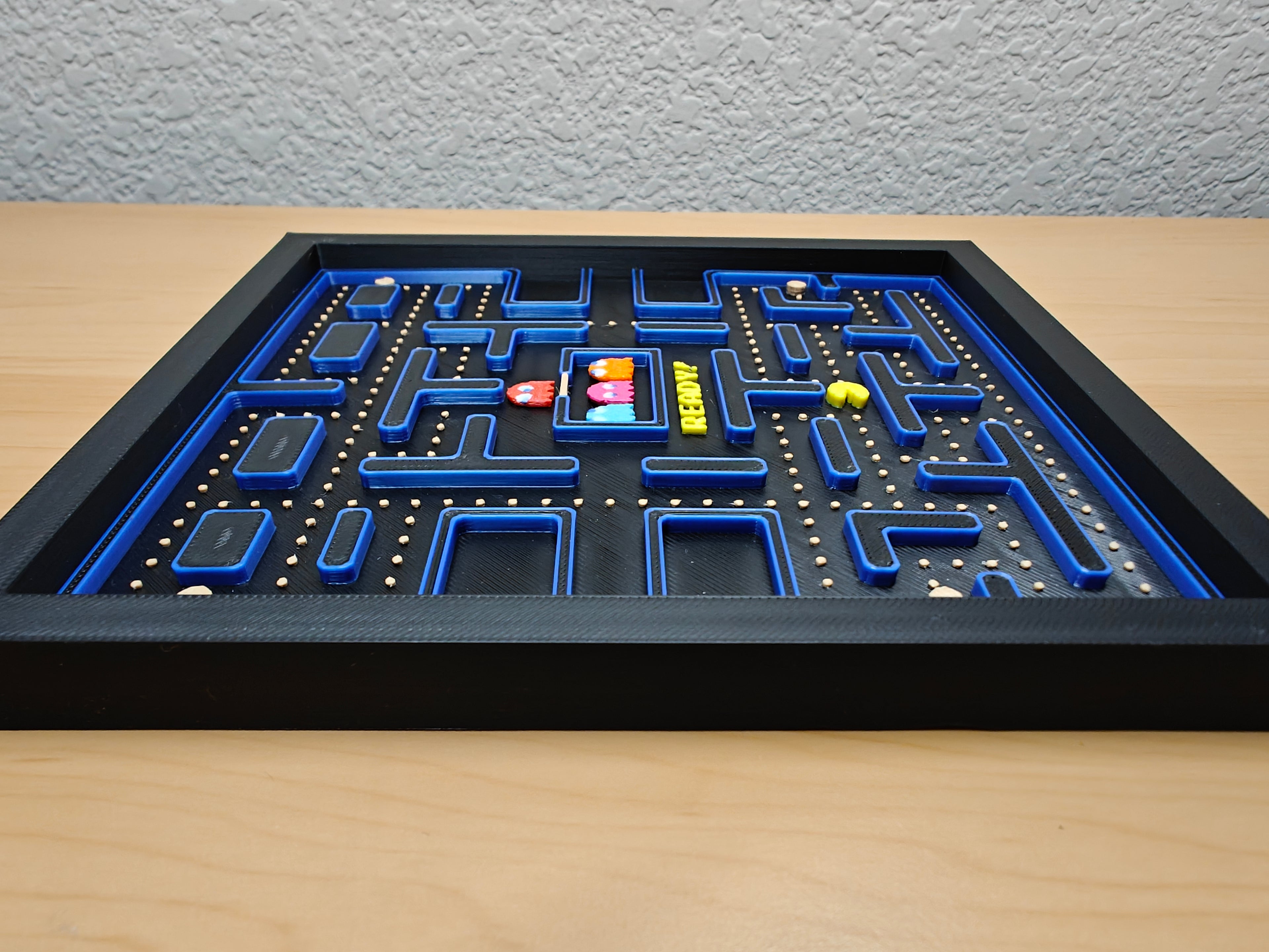 Pac-Man Level Wall Art – Retro Arcade Gaming Decor