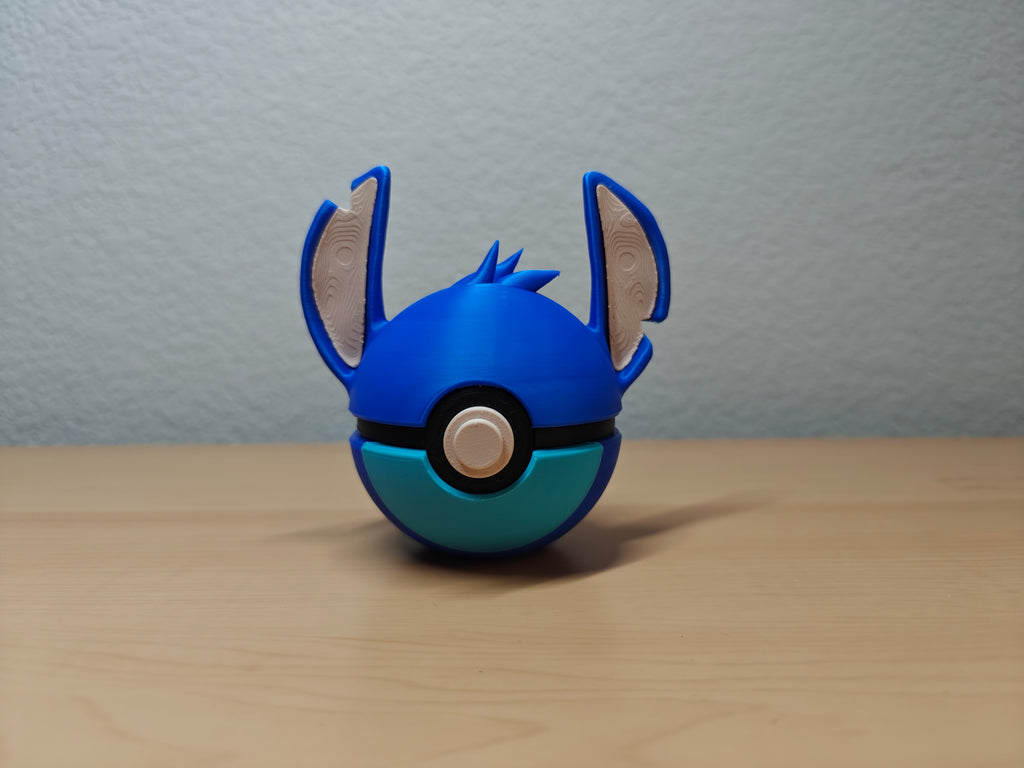 Stitch Poké Ball – Disney & Pokémon Mashup Inspired Collectible