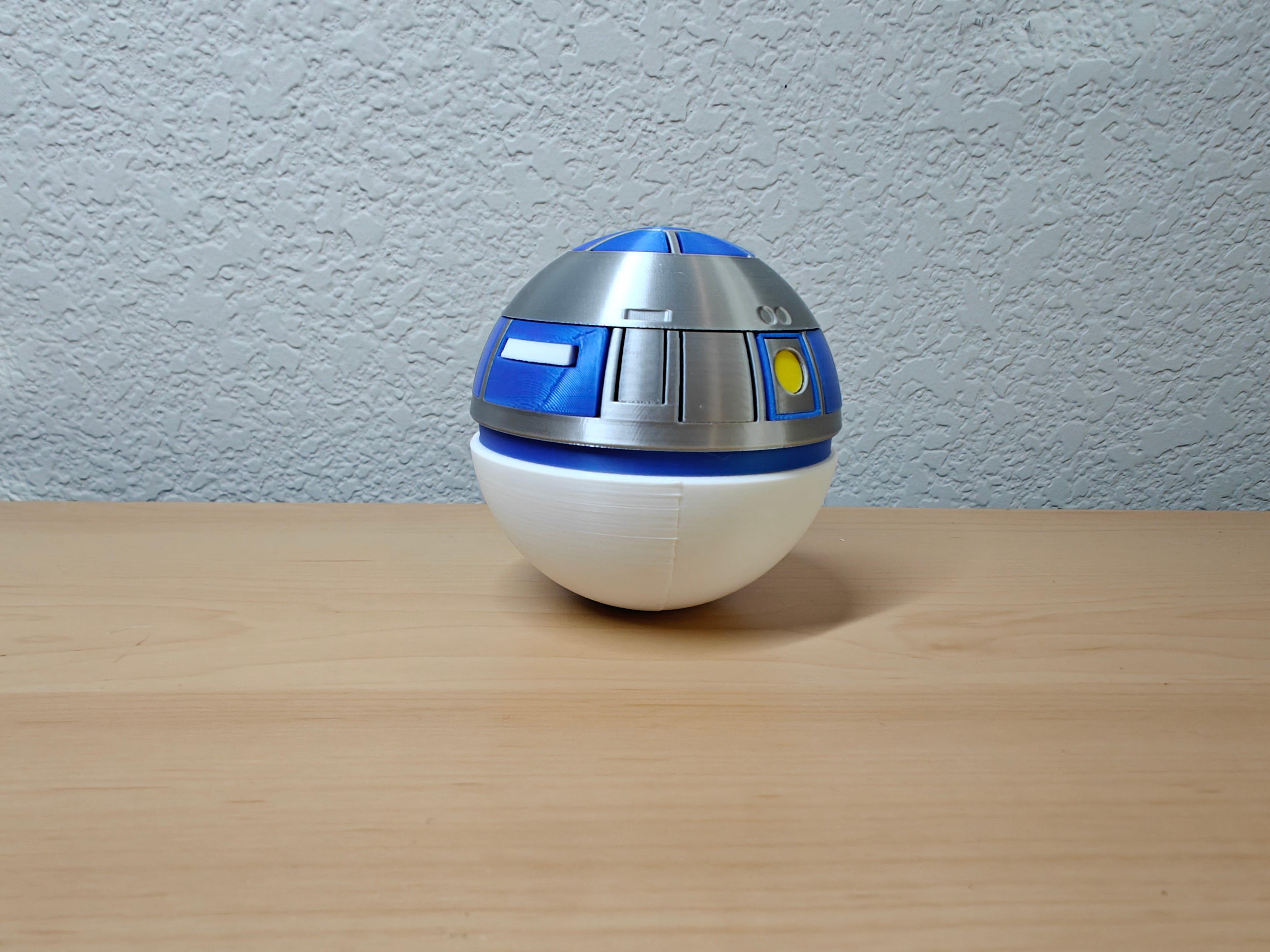 R2-D2 Poké Ball – Star Wars & Pokémon Inspired Mashup Collectible