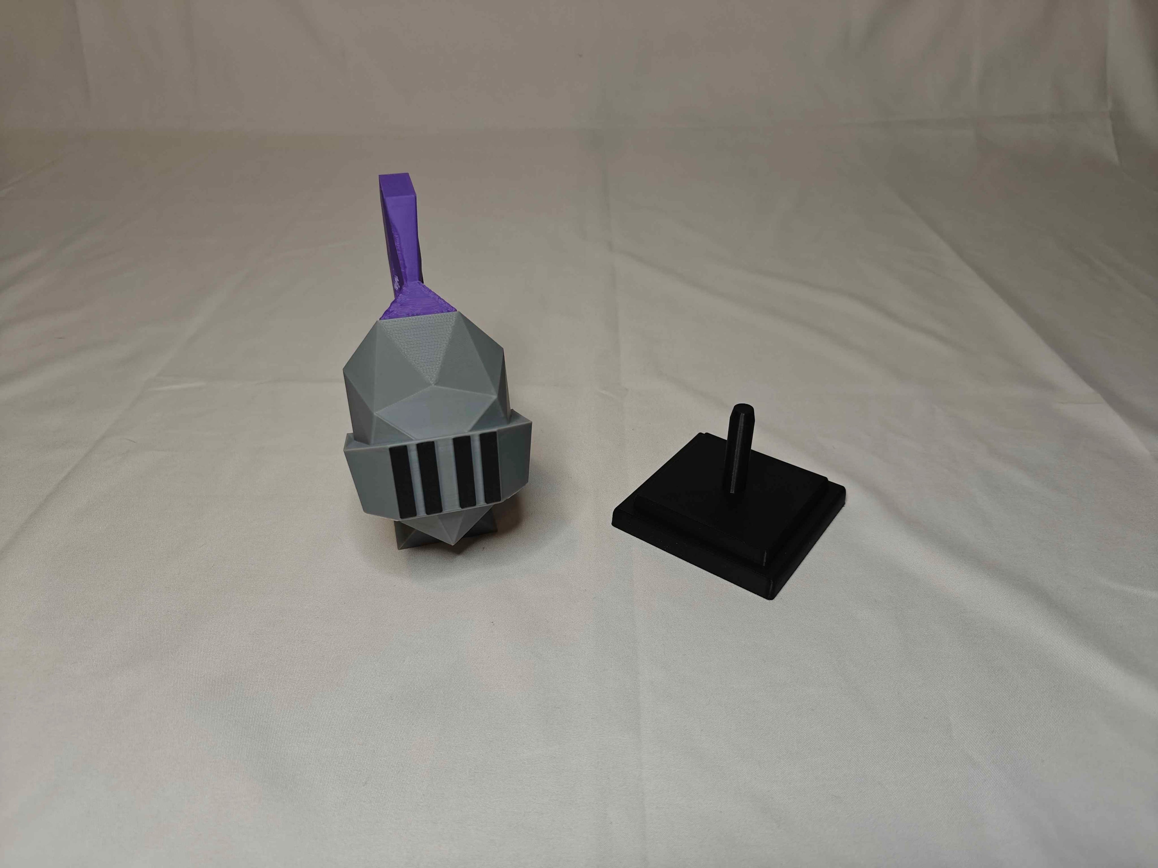 Iron Full Helm - OSRS Inspired Display