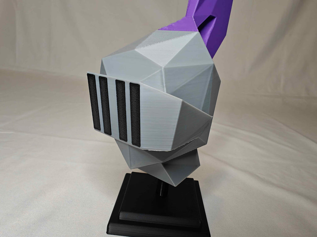 Iron Full Helm - OSRS Inspired Display