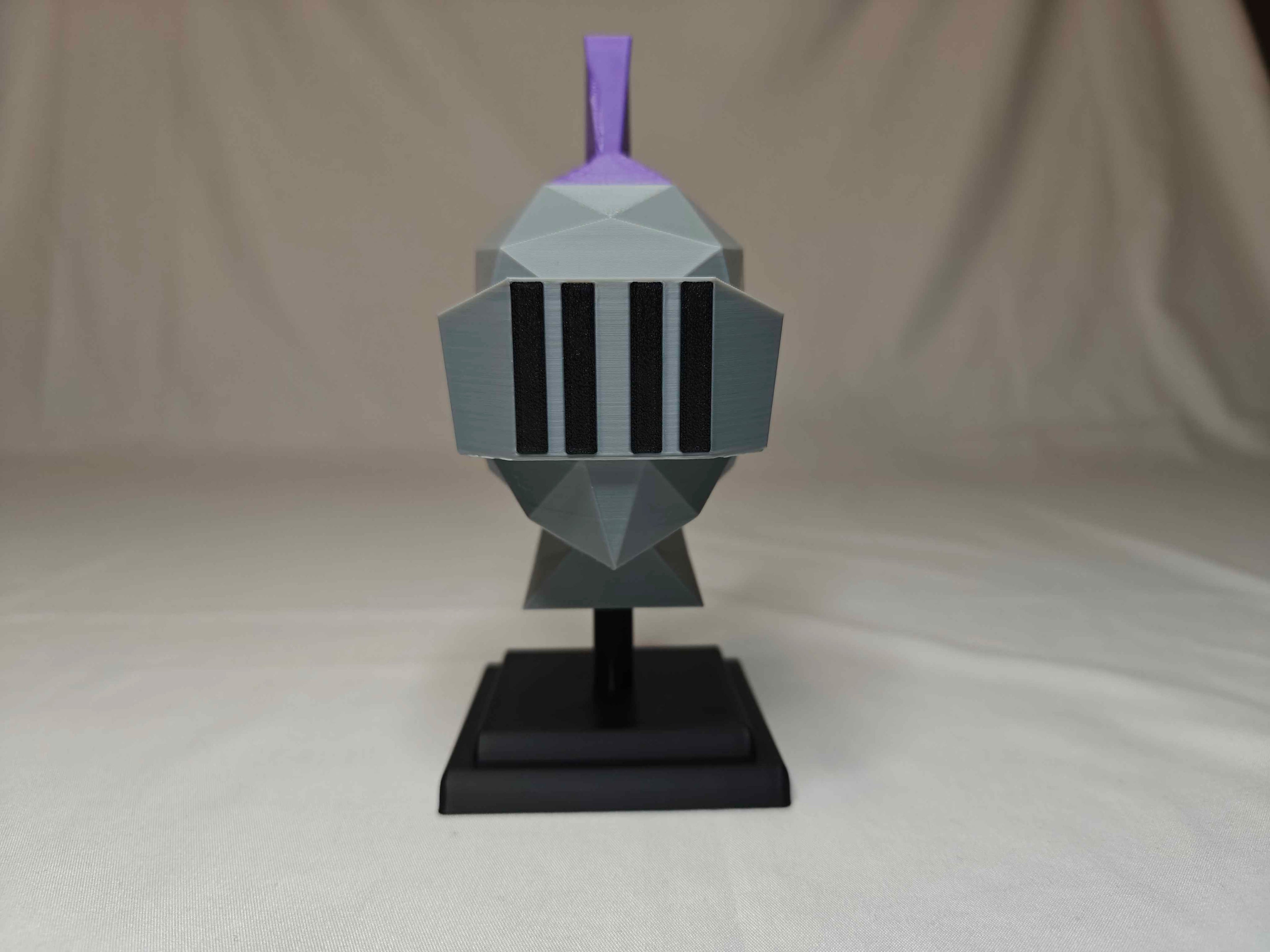 Iron Full Helm - OSRS Inspired Display