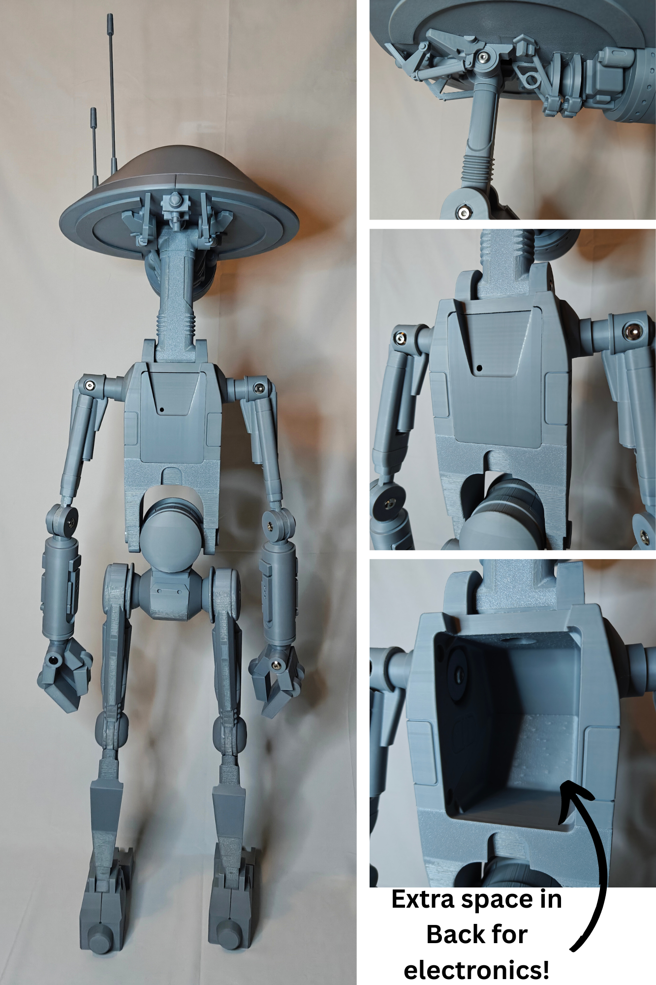 Life-Size Pit Droid Kit | 3D Printed Replica