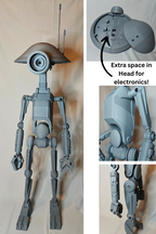 Life-Size Pit Droid Kit | 3D Printed Replica