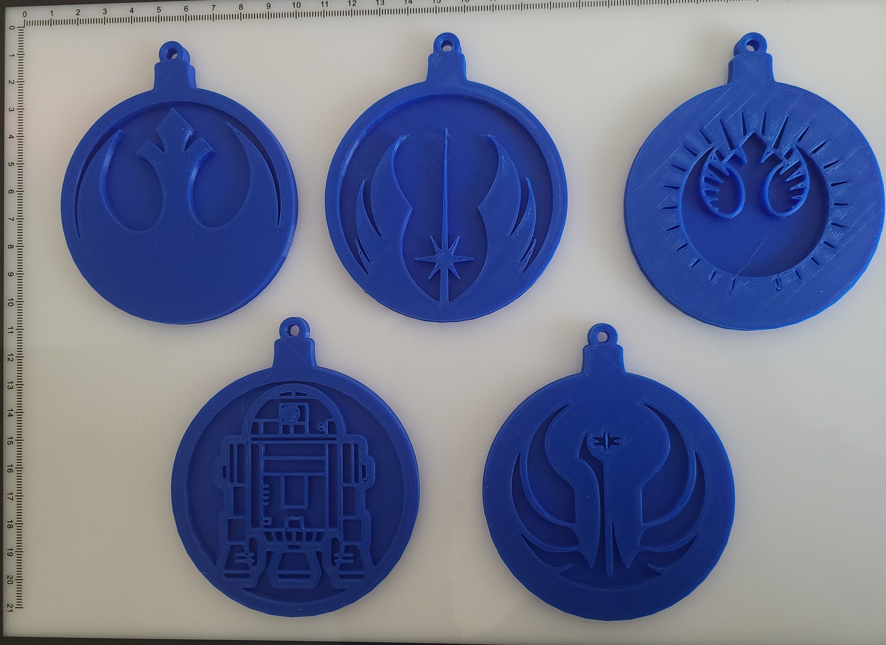 Star Wars Light Side Ornament Set - Embrace the Heroic Force!