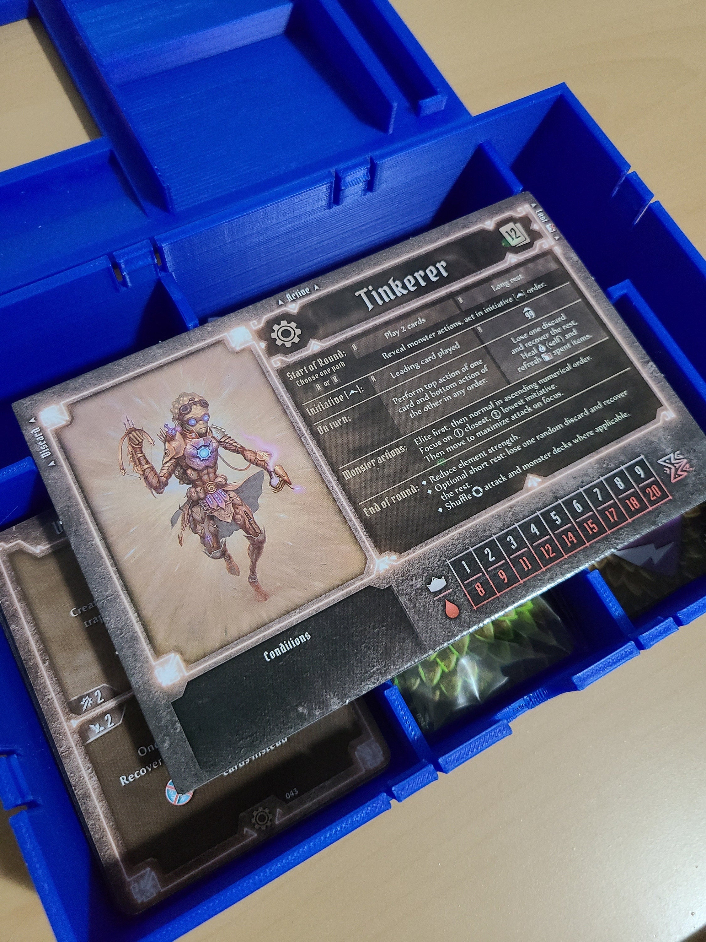 Gloomhaven Character Dashboard and Storage - Organize Your Adventure