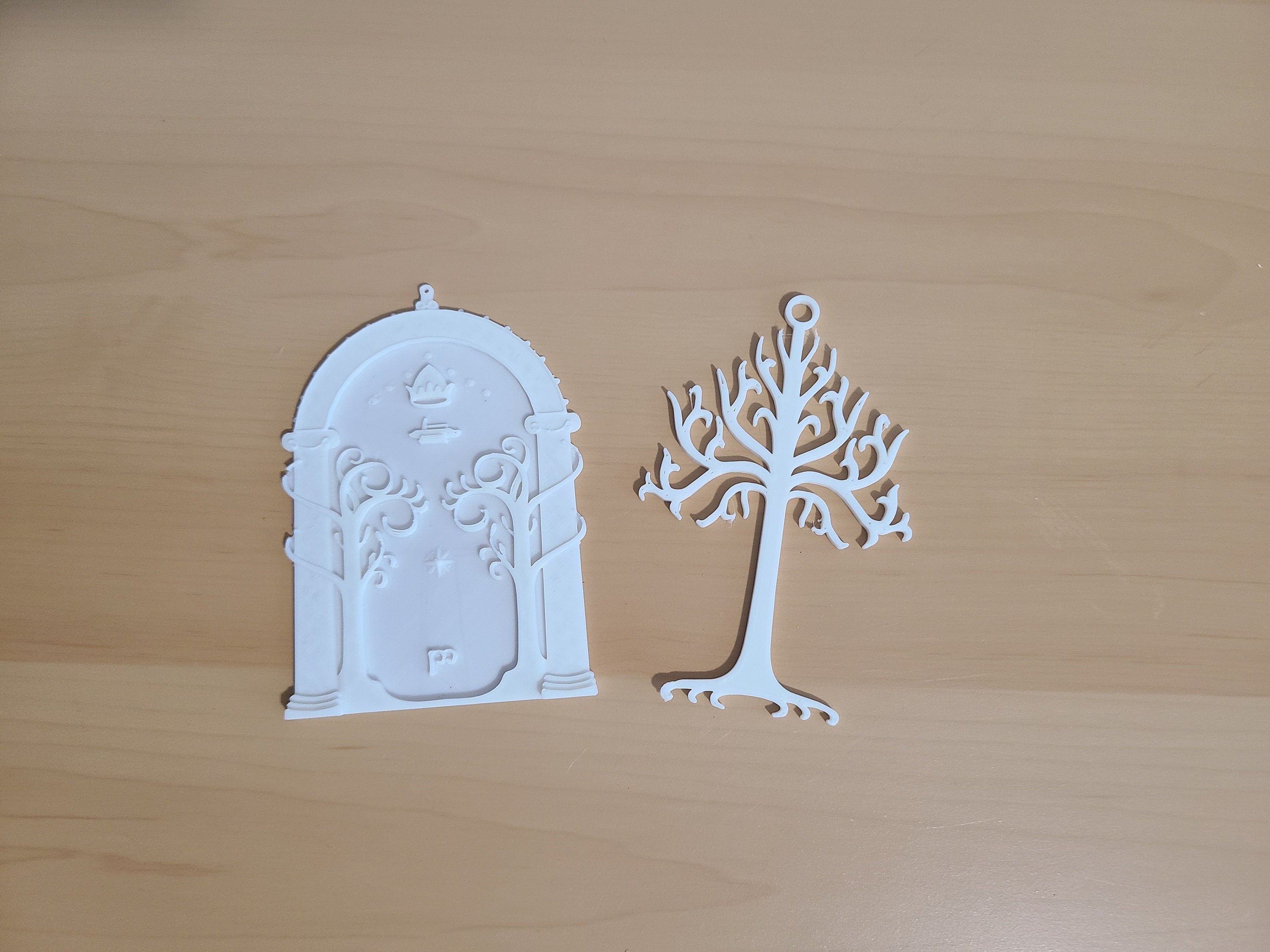 Lord of the Rings Ornament Bundle - A Tolkien-Inspired Holiday Delight