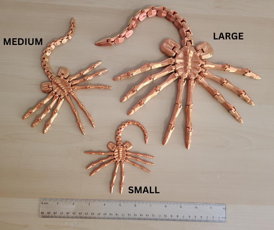 Articulated Facehugger - High-Detail Alien Replica