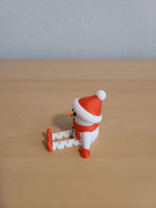 Articulated Sitting Snowmen (set of 4) – Perfect Stocking Stuffer!
