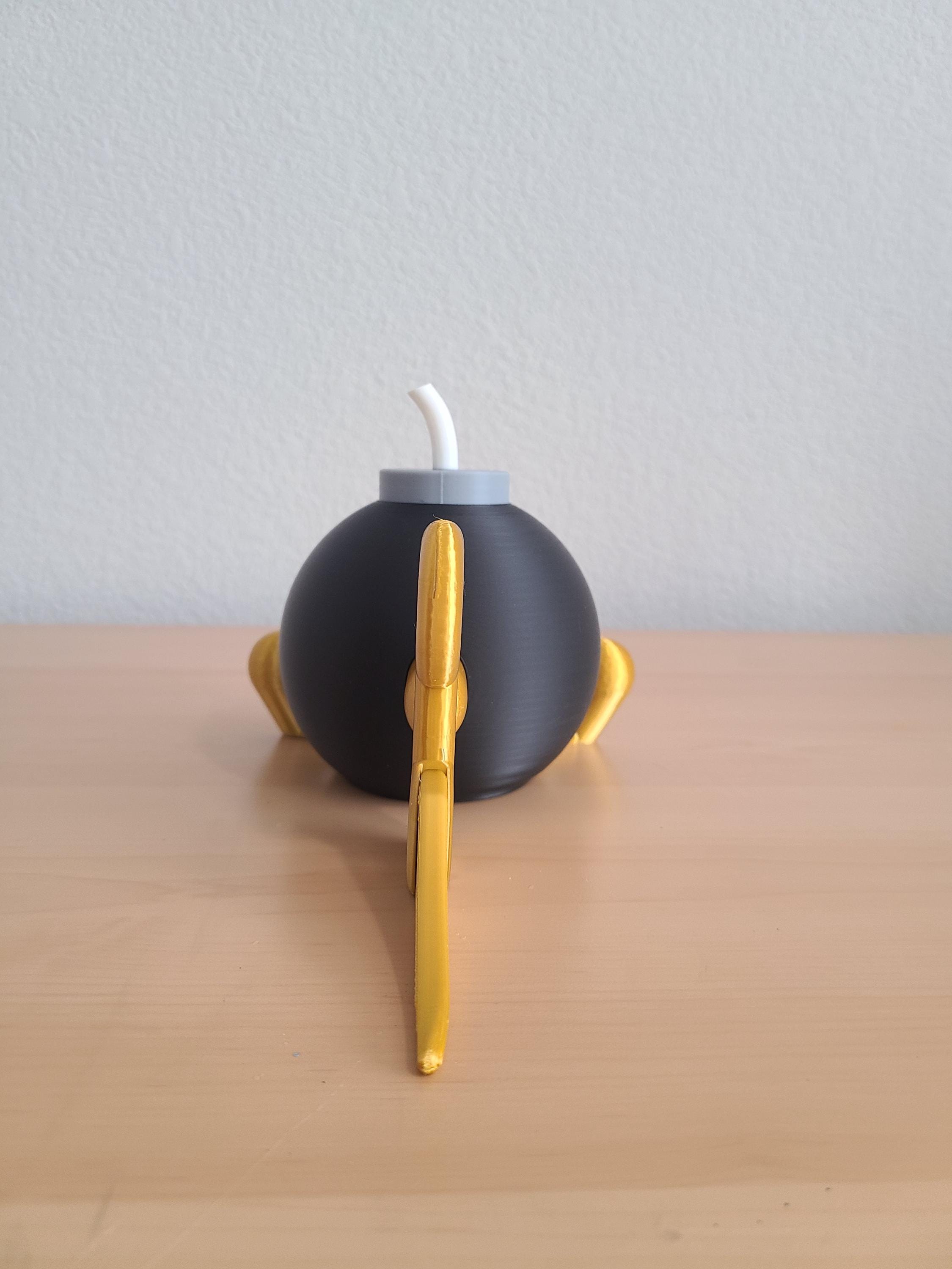 Super Mario Door Stopper - Bob-omb Inspired Design!