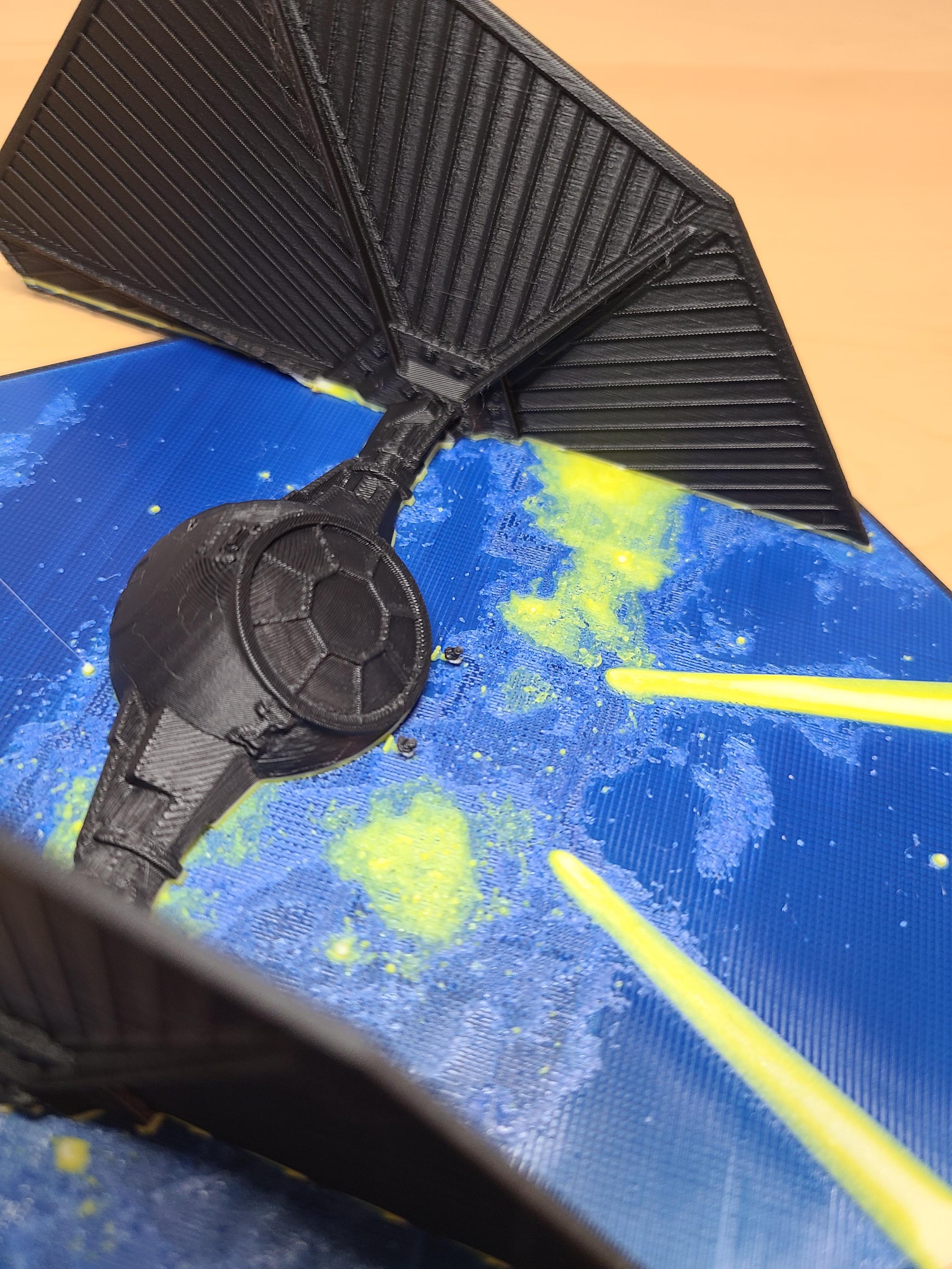 TIE Fighter Wall Art – 3D Printed Decor Inspired by Star Wars
