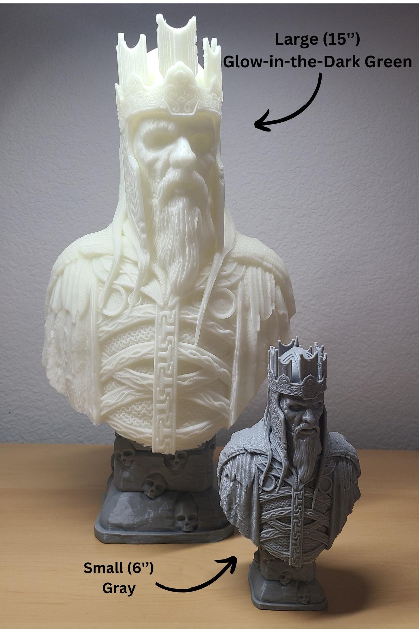 King of the Dead Bust – Haunting Lord of the Rings Collectible