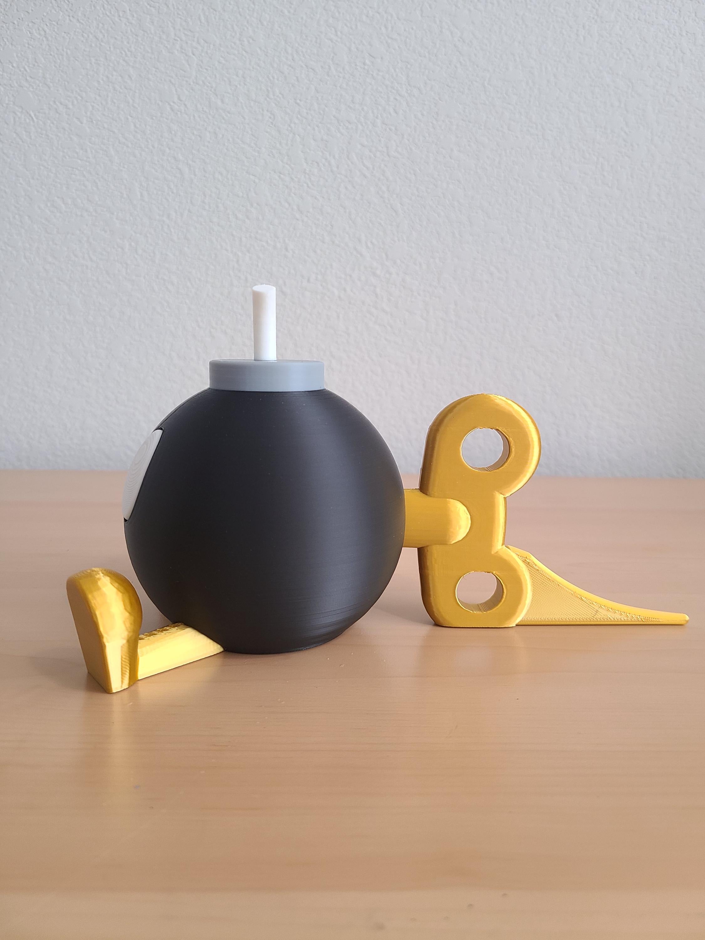Super Mario Door Stopper - Bob-omb Inspired Design!