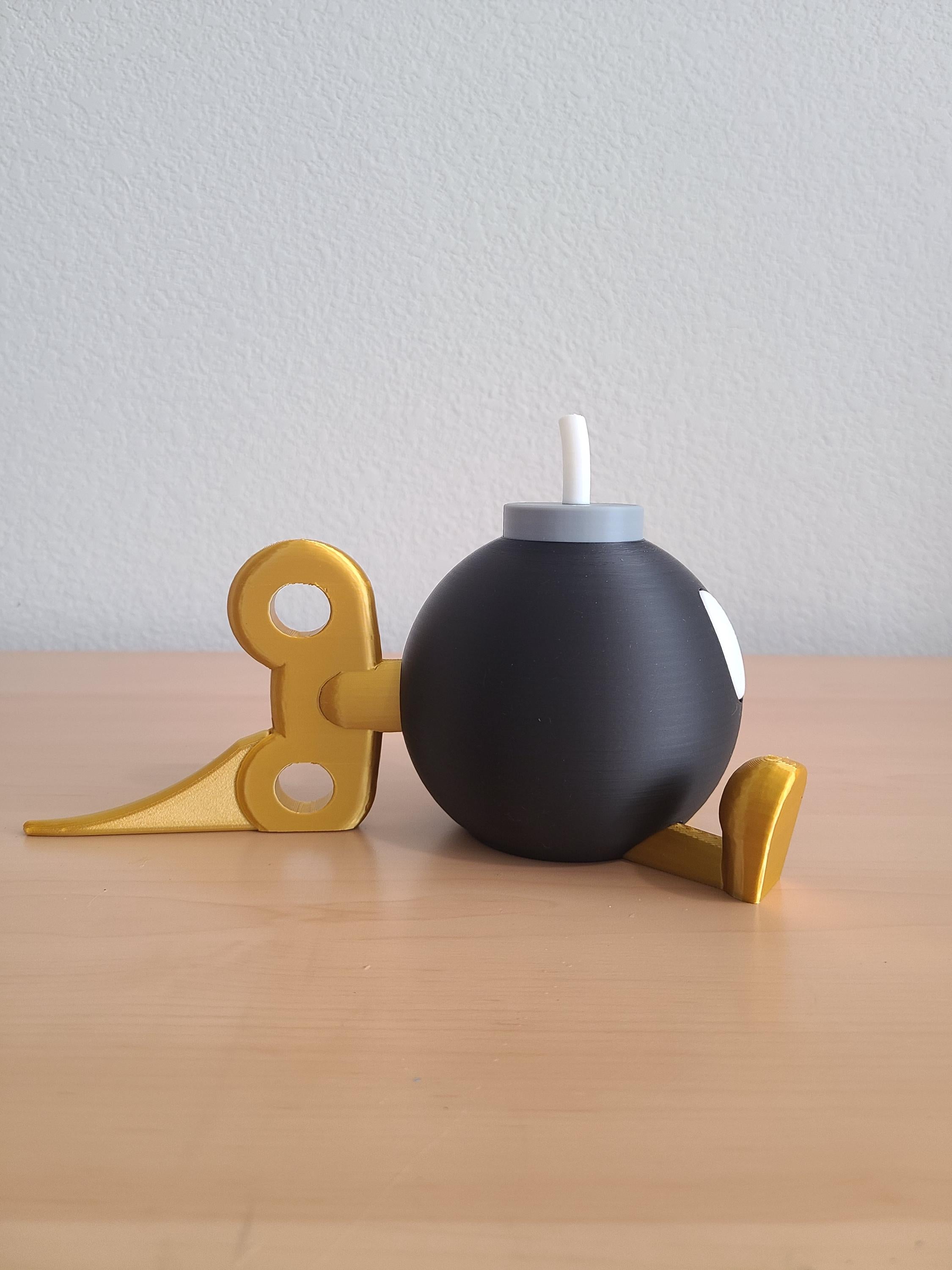 Super Mario Door Stopper - Bob-omb Inspired Design!