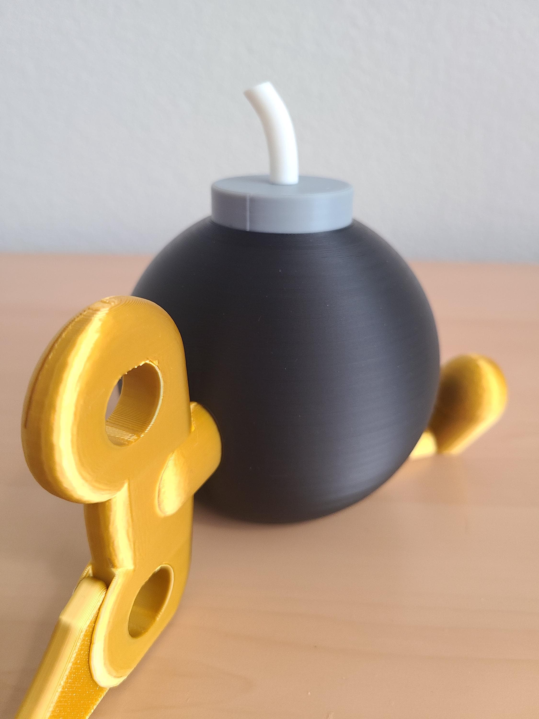 Super Mario Door Stopper - Bob-omb Inspired Design!