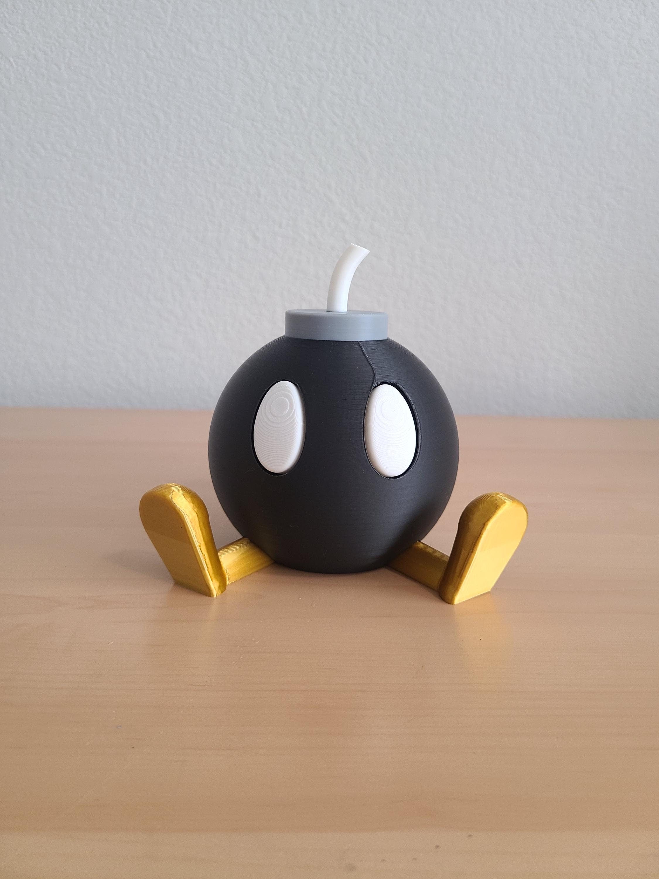 Super Mario Door Stopper - Bob-omb Inspired Design!