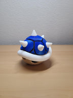 Blue Spiny Shell - Mario Kart Inspired Collectible