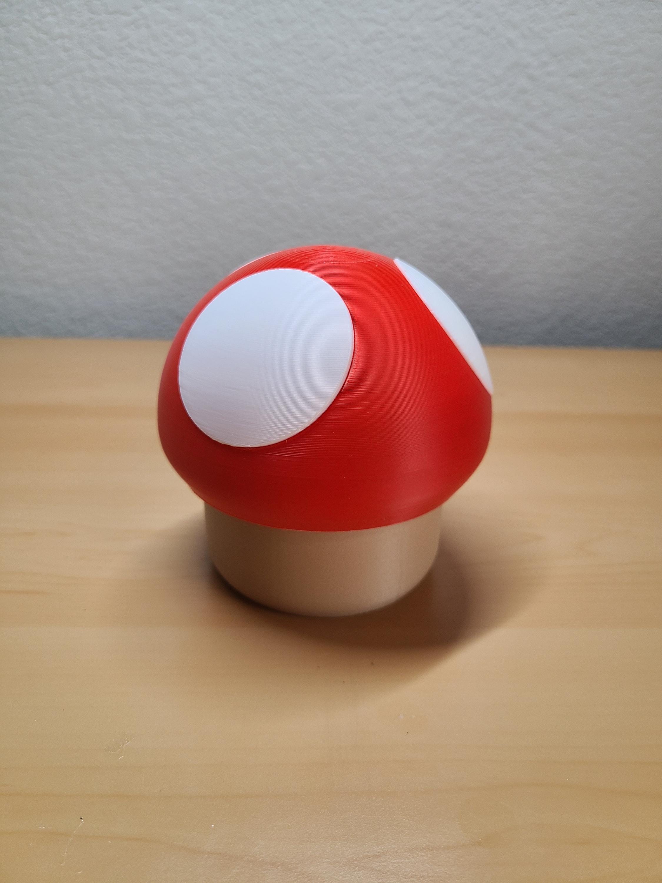 Mario Inspired Mushroom Storage Container | Geeky Gamer Decor & Gift