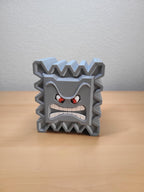 Thwomp Storage Container - Mario-Inspired Gamer Decor