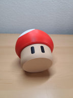 Mario Inspired Mushroom Storage Container | Geeky Gamer Decor & Gift