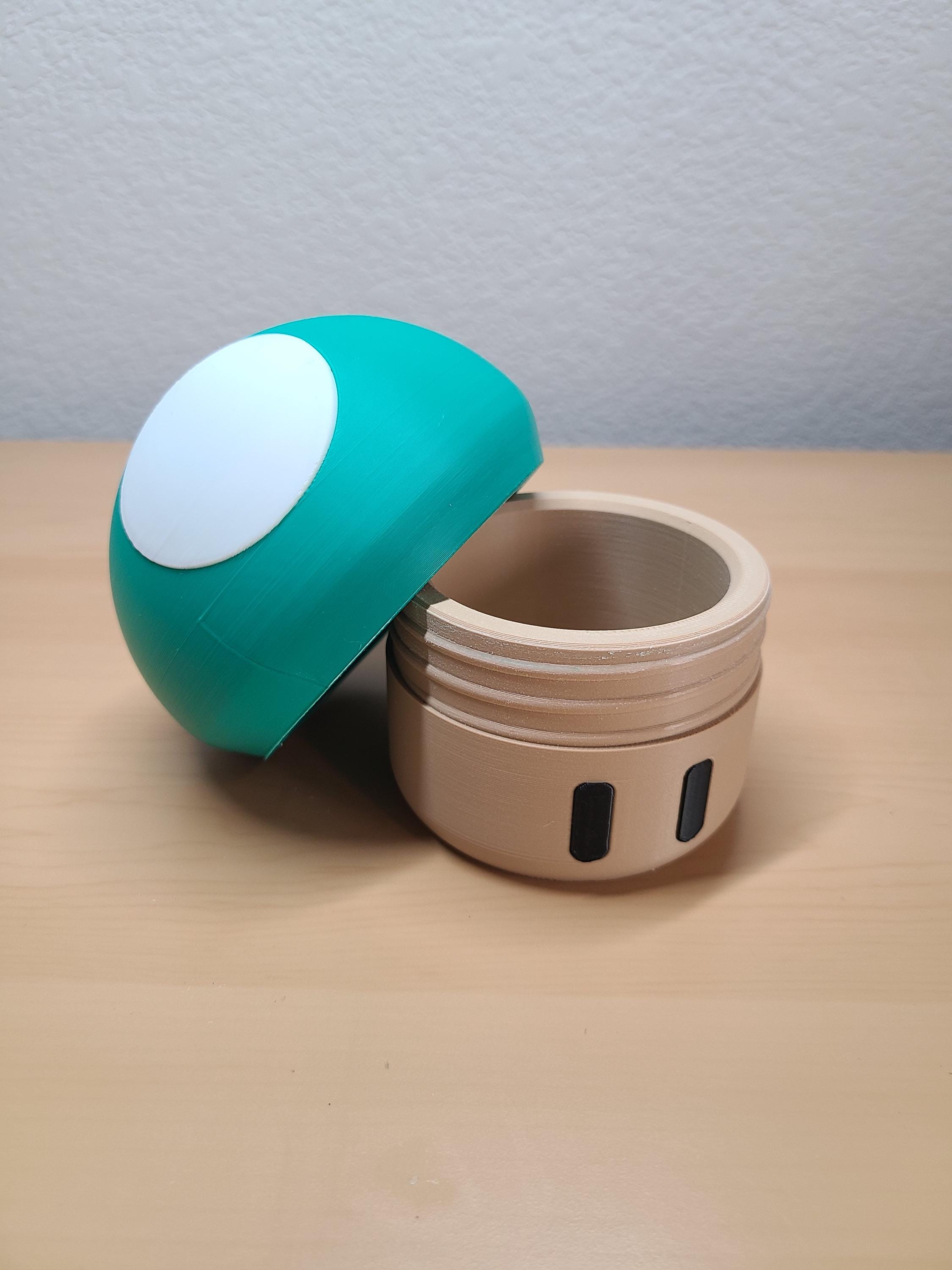 Mario Inspired Mushroom Storage Container | Geeky Gamer Decor & Gift