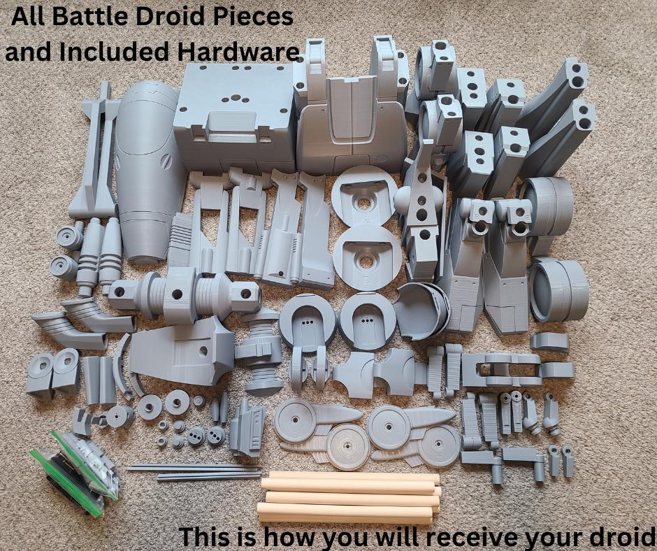 Life-Size B1 Battle Droid Kit | 3D Printed Replica