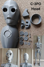 Life-Size B1 Battle Droid Kit | 3D Printed Replica