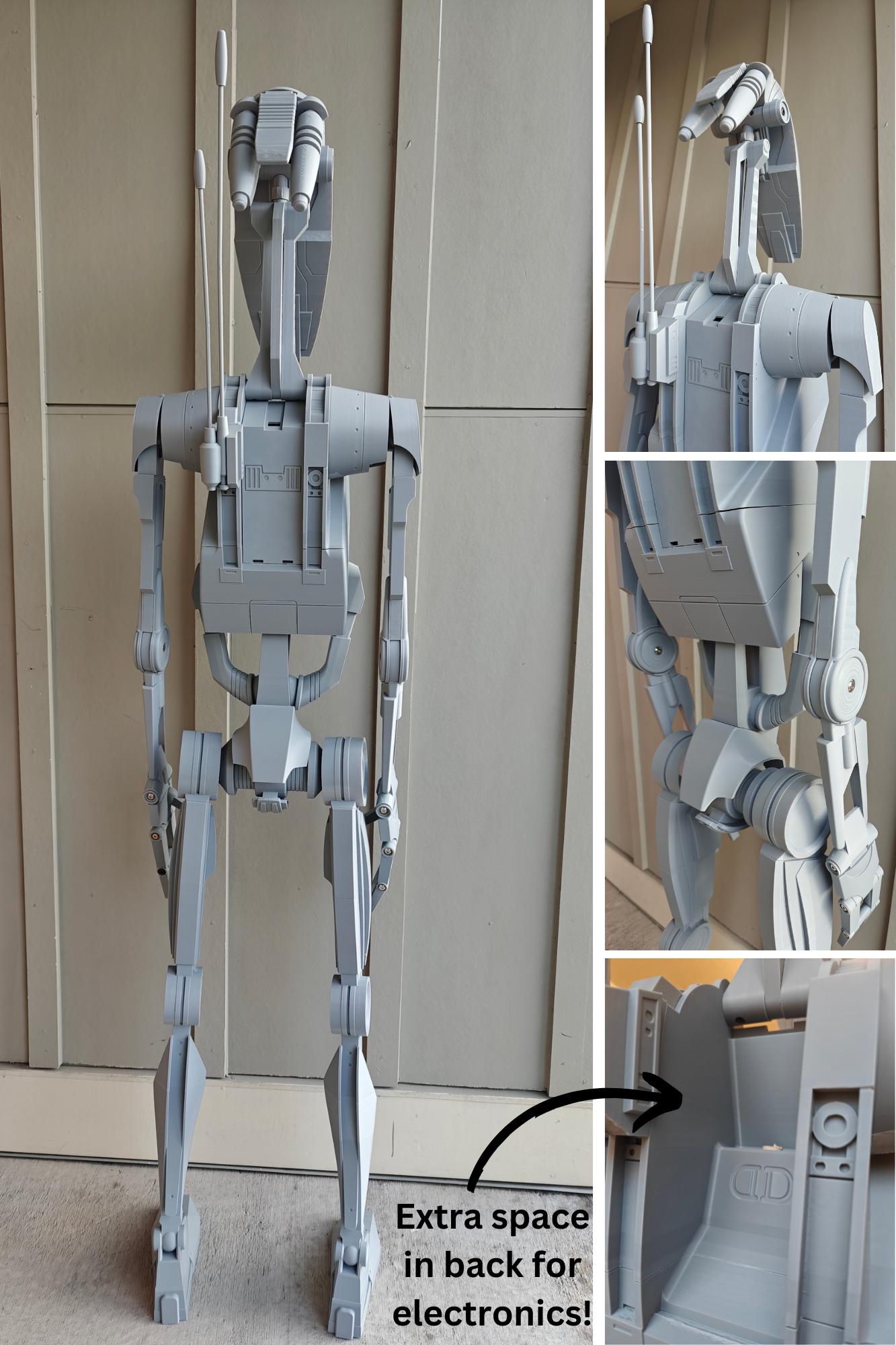 Life-Size B1 Battle Droid Kit | 3D Printed Replica