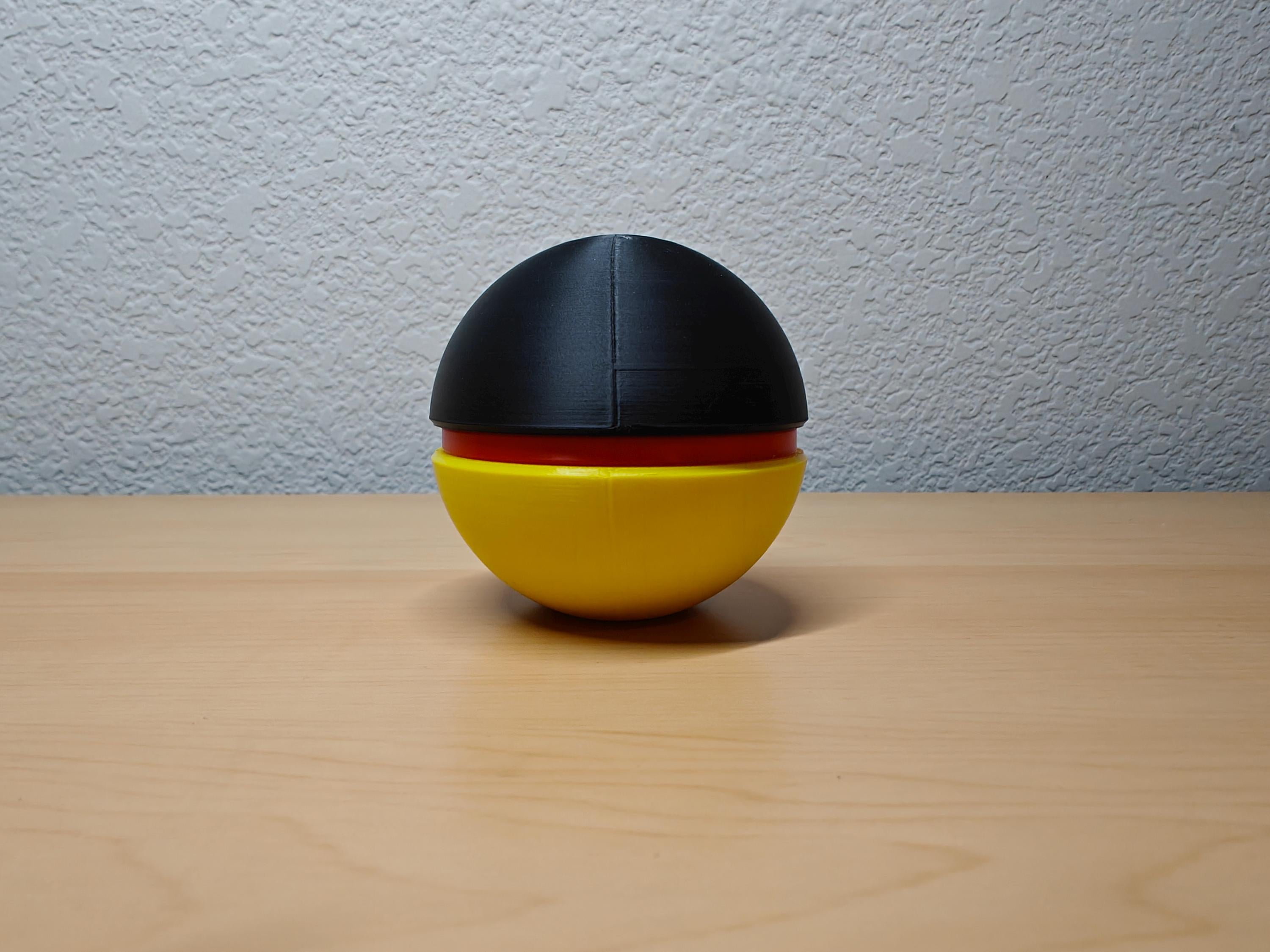 Team Magma Ball – Poké Ball Inspired Collectible