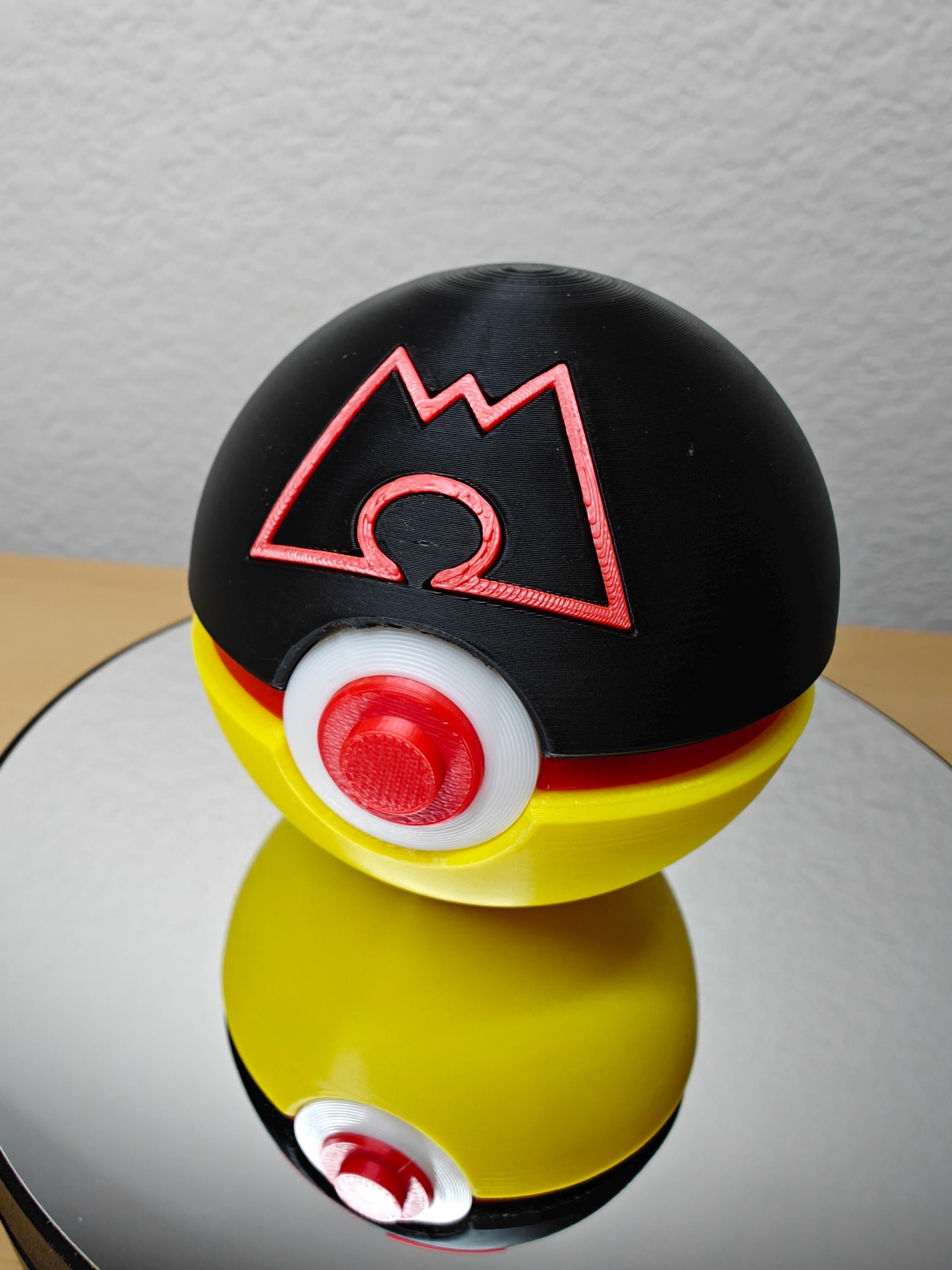 Team Magma Ball – Poké Ball Inspired Collectible