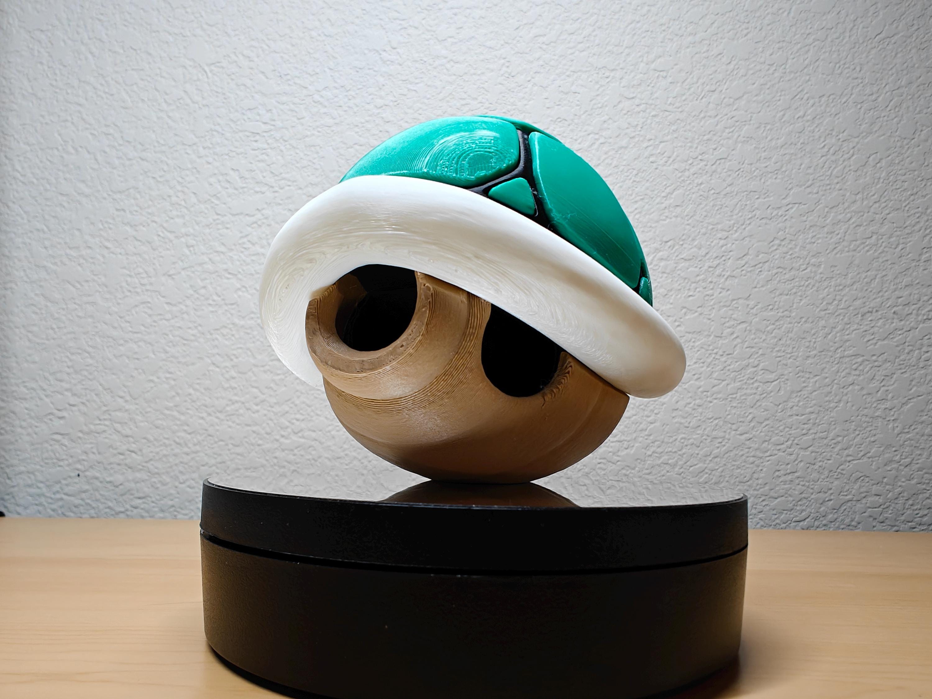 Green Koopa Shell – Mario Kart-Inspired Collectible