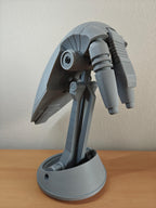 B1 Battle Droid Head with Stand - Life Size Replica