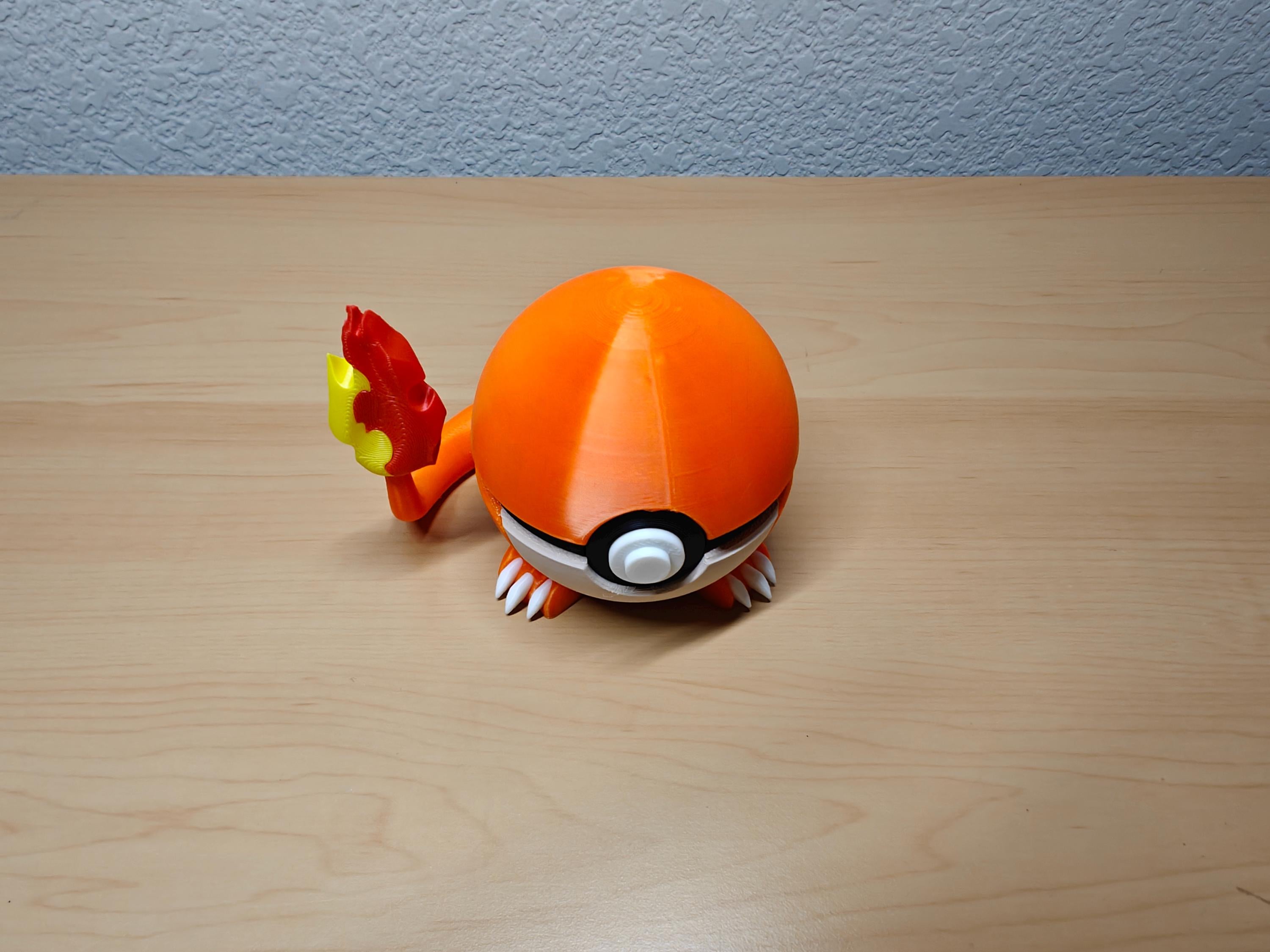 Charmander Ball – Pokémon-Inspired Poké Ball