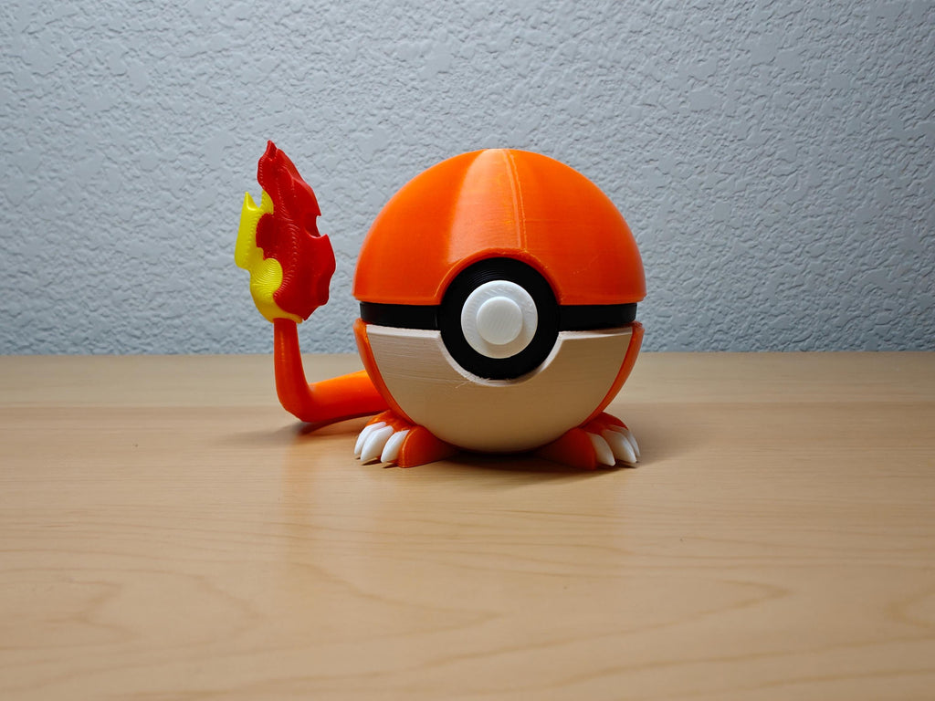 Charmander Ball – Pokémon-Inspired Poké Ball