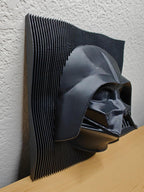 Darth Vader 3D Layered Wall Art – Star Wars Inspired Decor