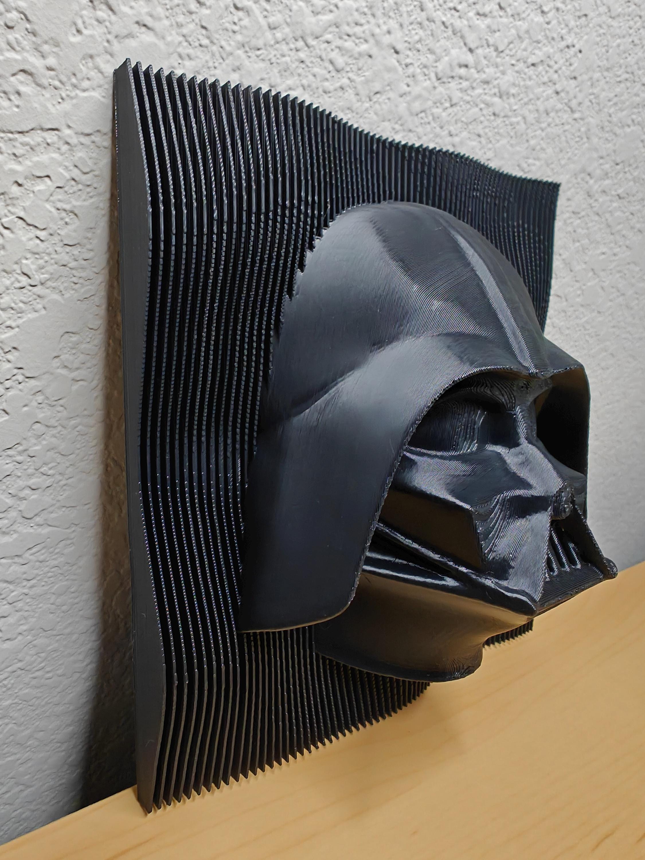 Darth Vader 3D Layered Wall Art – Star Wars Inspired Decor