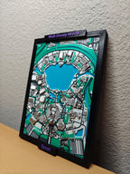 EPCOT Park Map Wall Art – Walt Disney World Decor