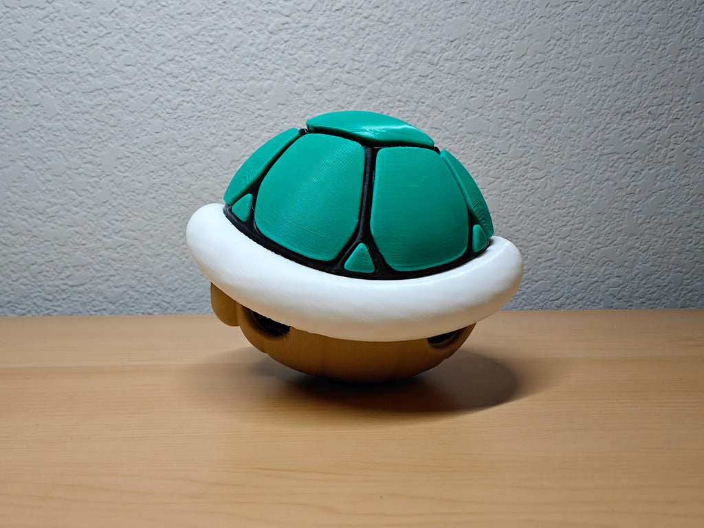 Green Koopa Shell – Mario Kart-Inspired Collectible
