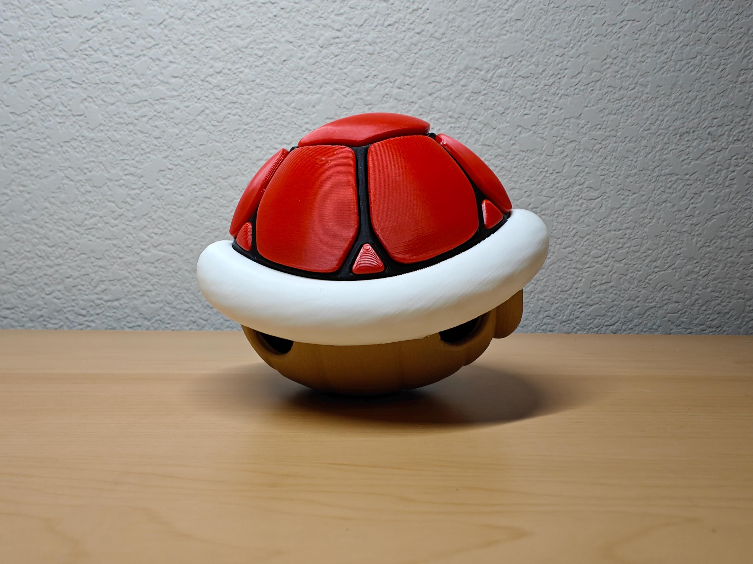 Red Koopa Shell – Mario Kart-Inspired Collectible
