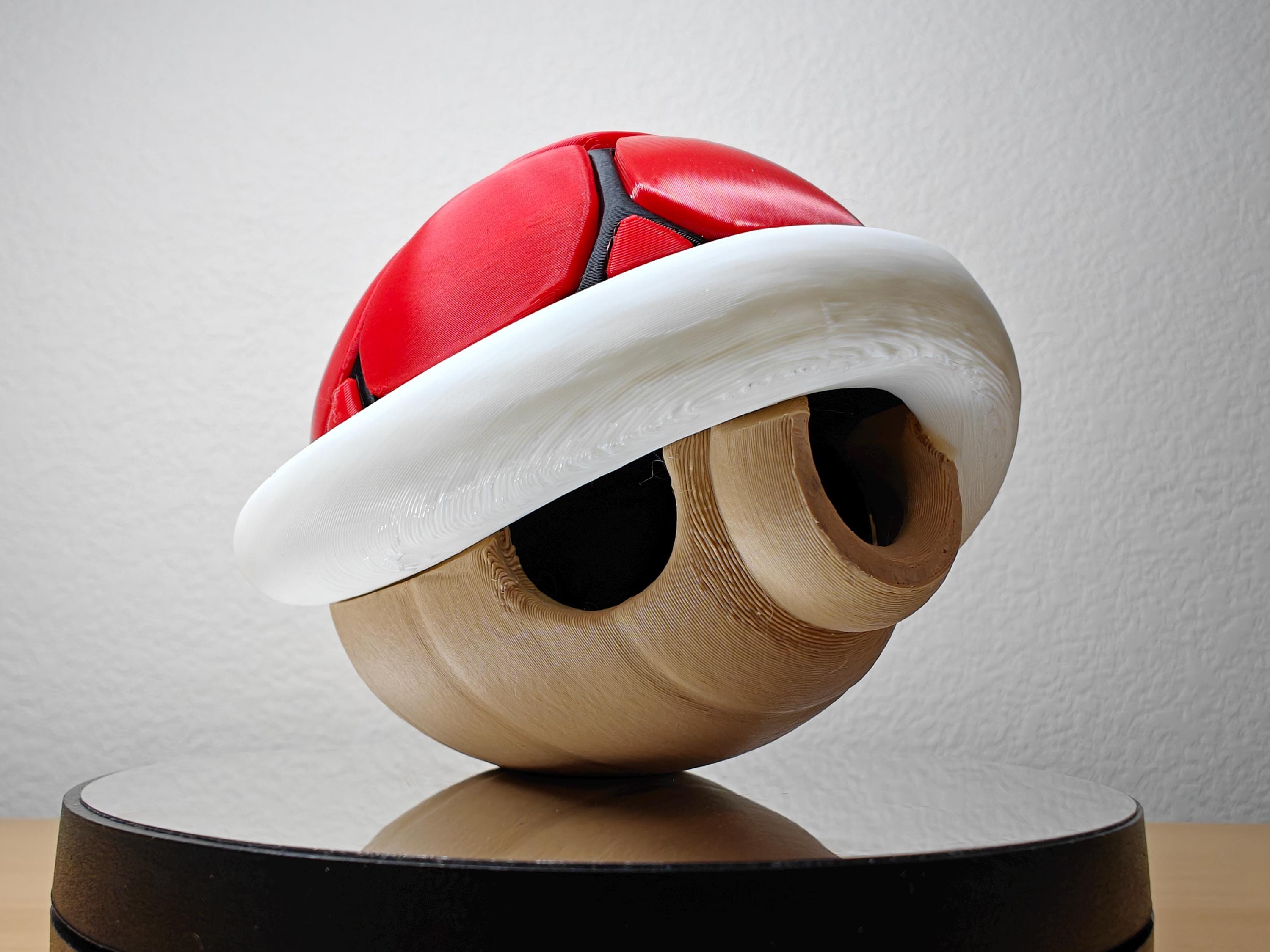 Red Koopa Shell – Mario Kart-Inspired Collectible