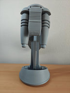 B1 Battle Droid Head with Stand - Life Size Replica