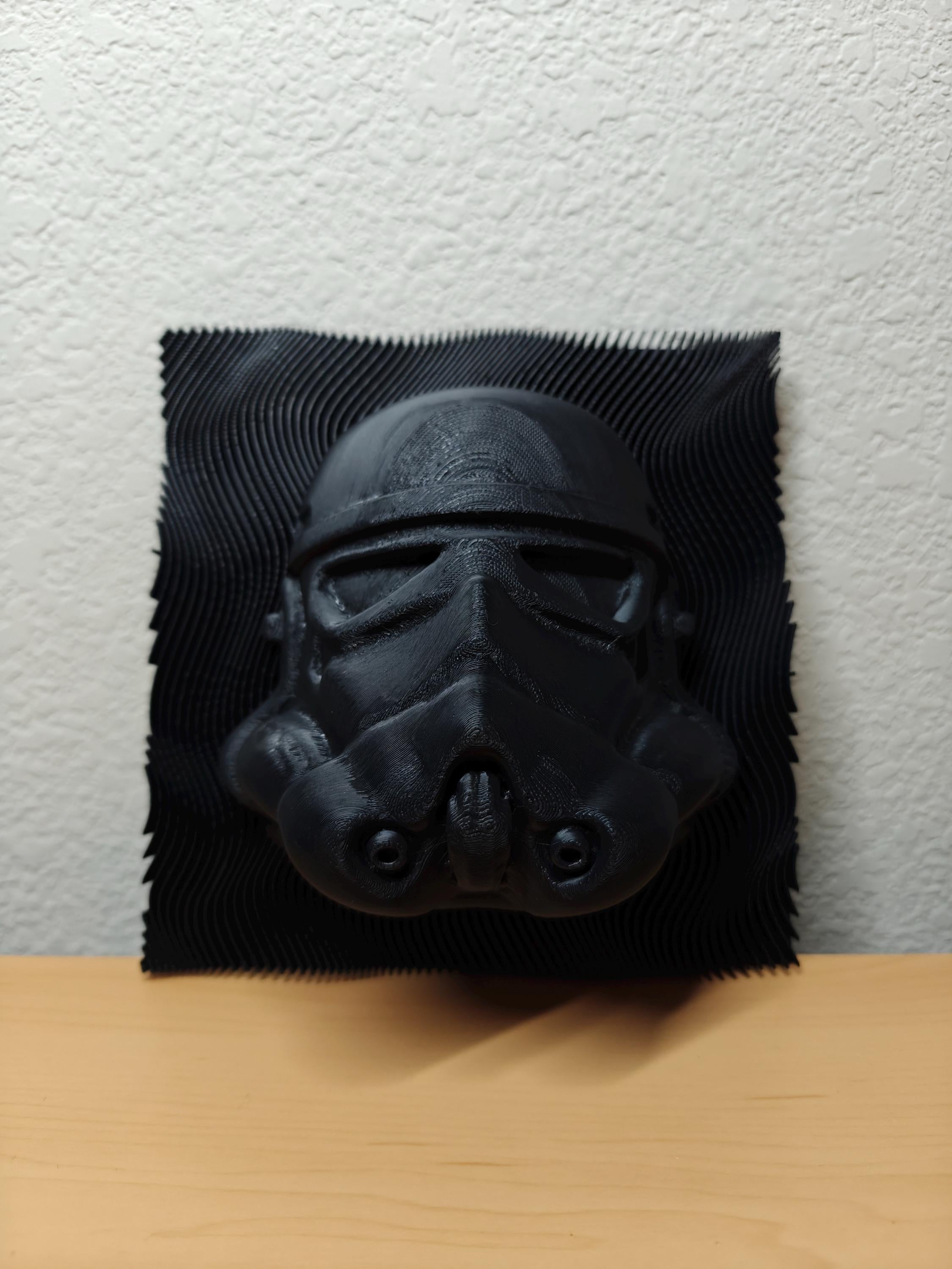 Stormtrooper 3D Layered Wall Art – Star Wars Inspired Decor