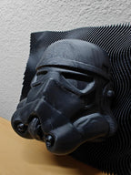 Stormtrooper 3D Layered Wall Art – Star Wars Inspired Decor